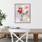Abstract Flowers in Vase II by Ethan Harper Canvas Wall Art Print Framed